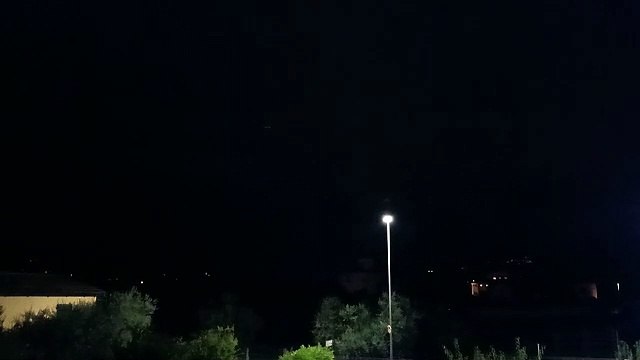 Firenze, tempesta di fulmini e lampi a Bagno a Ripoli