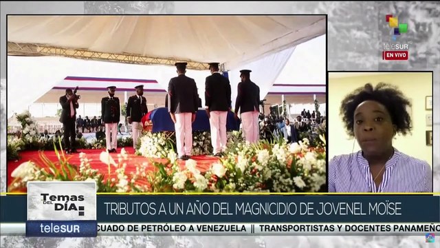 Haitianos exigen justicia por magnicidio contra presidente Jovenel Moïse