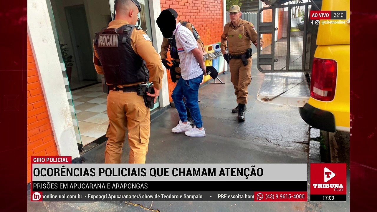 Giro policial de Apucarana e Arapongas