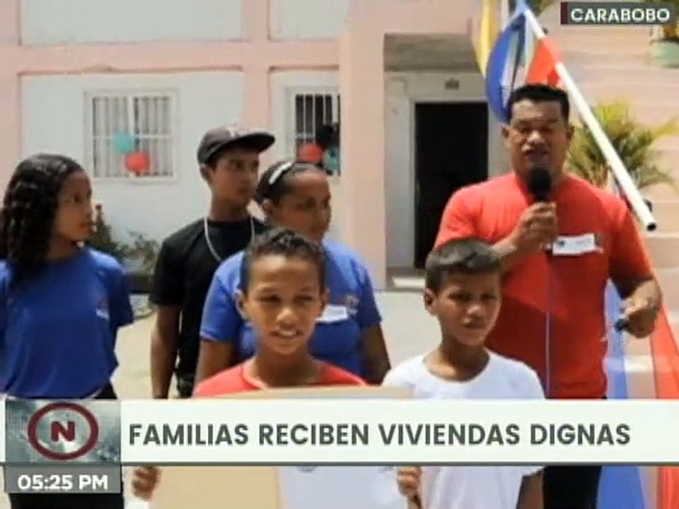 Carabobo | Entregan 32 casas en la parroquia Aguas Calientes del municipio Diego Ibarra