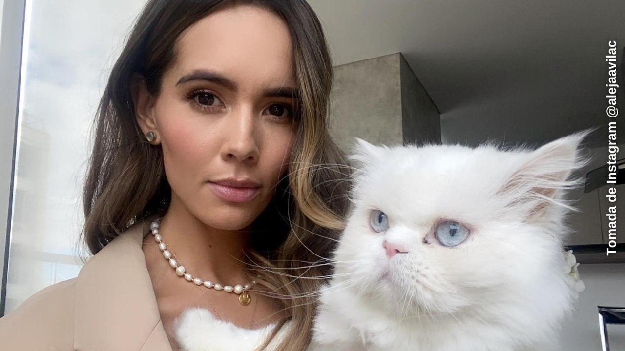 Alejandra Ávila confesó que su gato padece una enfermedad metabólica
