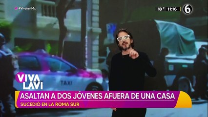 Asaltan a dos jóvenes afuera de su casa