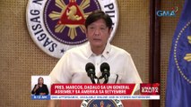 Pres. Marcos, dadalo sa UN General Assembly sa Amerika sa Setyembre | UB