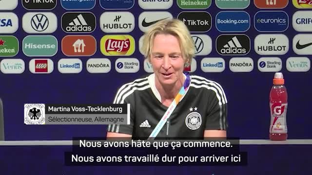 Euro 2022 (F) - Martina Voss-Tecklenburg : Nous voulons être mises à l'épreuve