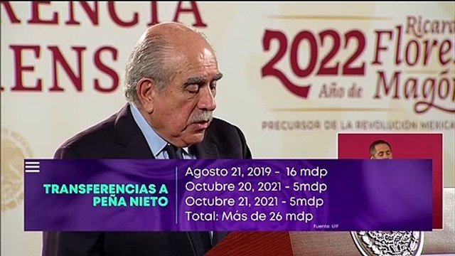 Peña Nieto es investigado por recibir transferencias millonarias