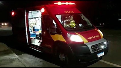 Jovem cai de bicicleta e fica ferida no Neva