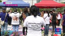 Activistas denuncian próximo retiro de la Glorieta de las Mujeres que Luchan