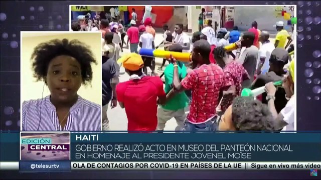 Pueblo de Haití se moviliza en reclamo de justicia a un año del magnicidio de Jovenel Moise