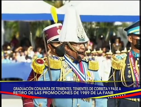 Pdte. Nicolás Maduro encabeza acto de ascensos y graduación en la UMBV