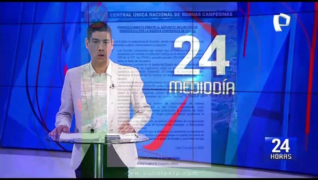 Rondas Campesinas envían comunicado tras retención de periodista