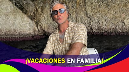 Alejandro Fernández disfruta de Italia junto a su novia e hijos