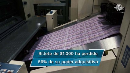 ¿Inflación obligará a Banxico a emitir billetes de 2 mil pesos?
