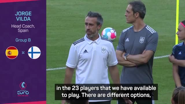 Spain bullish ahead of Euros opener despite Putellas injury