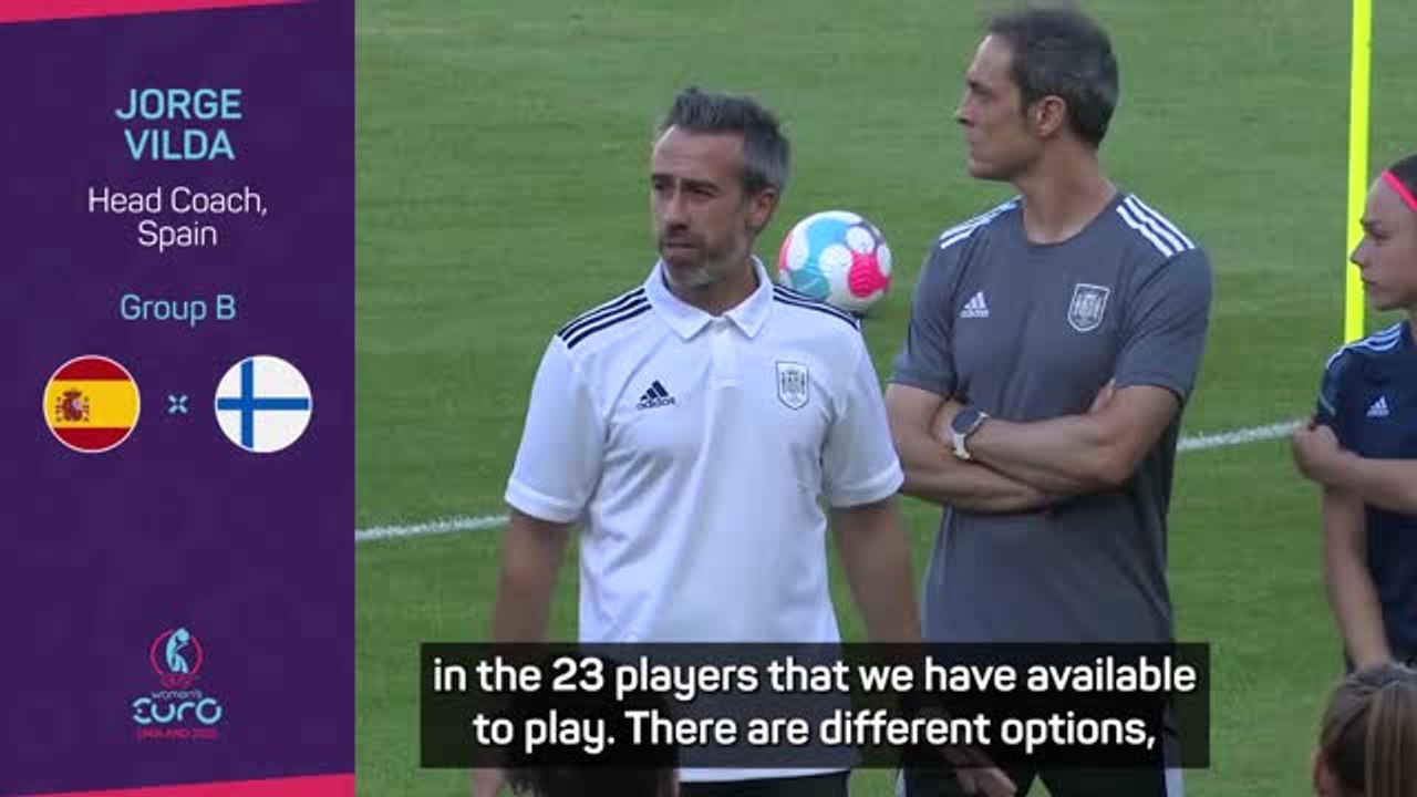 Spain bullish ahead of Euros opener despite Putellas injury