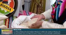 Bolivia aspira a retomar primacía como primer exportador de quinua