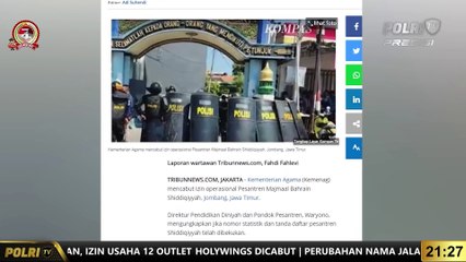 Kemenag Cabut Izin Ponpes Shidiqiyah