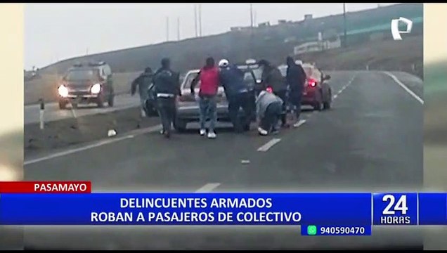 Huaral: ¡Insólito! Se dirigían a comprar un auto pero los asaltaron en plena autopista