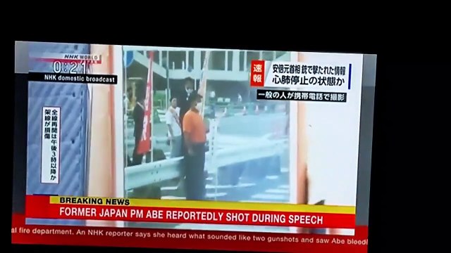 Japonya eski başbakanı Abe'ye suikast girişimi! Canlı yayında vuruldu