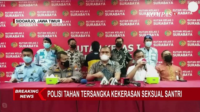 Polisi Tahan Subchi Azal Tsani Tersangka Pencabulan Santri di Jombang