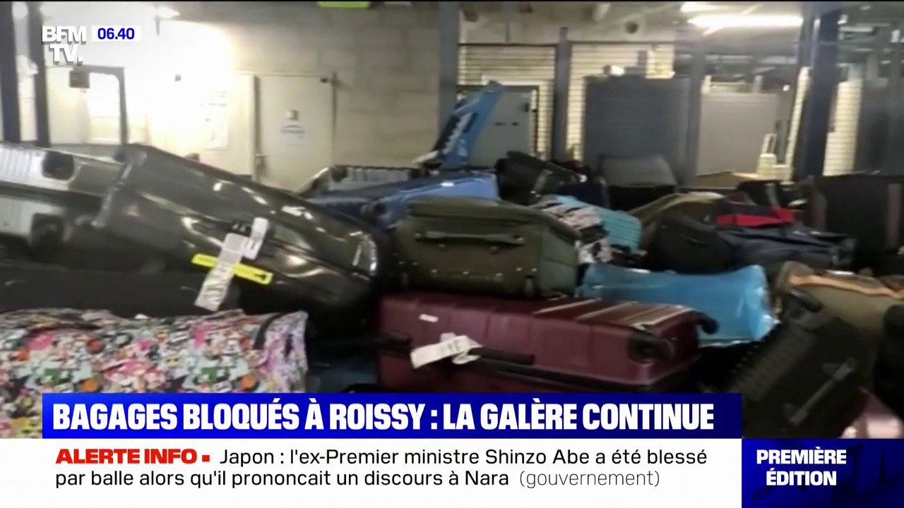 Bagages bloqués à Roissy: la galère continue et les voyageurs s'organisent