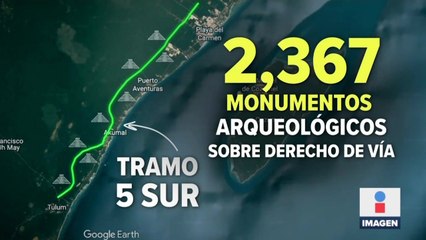 Especialistas piden modificar tramo 5 sur del Tren Maya por hallazgo de vestigios arqueológicos
