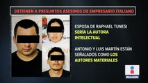 Detienen a presuntos asesinos de empresario italiano