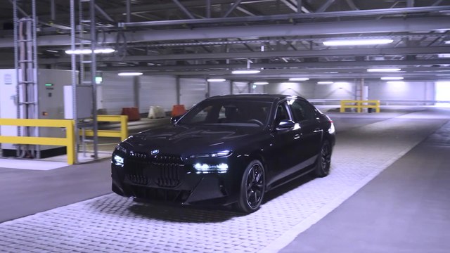 Production of the all-new BMW 7 Series at BMW Group Plant Dingolfing - Automated driving in the plant