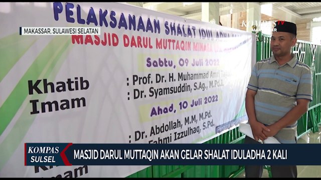 Masjid Darul Muttaqin Akan Gelar Shalat Idul Adha 2 Kali