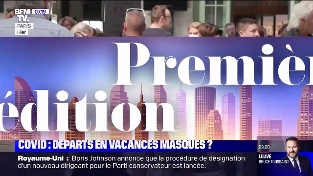 Covid: départs en vacances masqués?