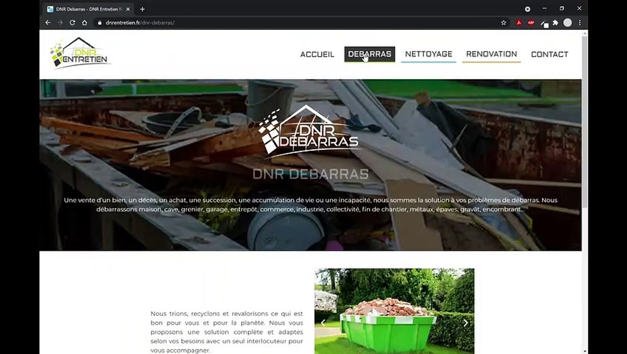 DNR Entretien - DEBARRAS NETTOYAGE & RENOVATION