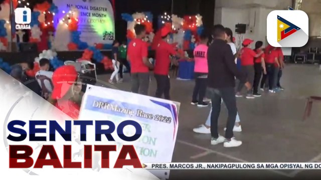 ‘DRRmazing’ race, isinagawa sa pagbubukas ng nat’l disaster resilience month sa Agusan del Norte