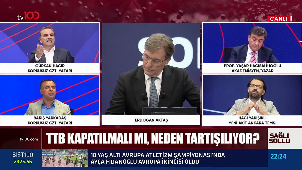Barış Yarkadaş ile Hacı Yakışıklı arasında sağlıkta şiddet tartışması: "Doktorlar Türkiye’yi terk etmek istiyor algısı körüklüyorsunuz"