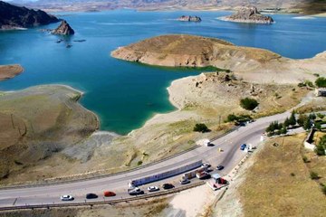 Elazığ'da bayram öncesi helikopter destekli trafik denetimi