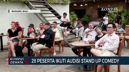 Puluhan Peserta Ikuti Audisi Stand Up Comedy  X Di Bali