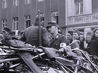 Dissolution of the Nazi Party and its Affiliated Organizations, Stendal, Germany, 15 Oct 1945