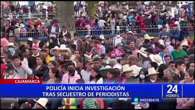 Cajamarca: Rondas campesinas niegan haber secuestrado a periodistas
