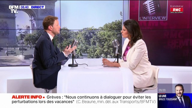 Clément Beaune, ministre délégué chargé des Transports: Ceux qui ont plus de flexibilité, je les encourage à décaler leur départ en train