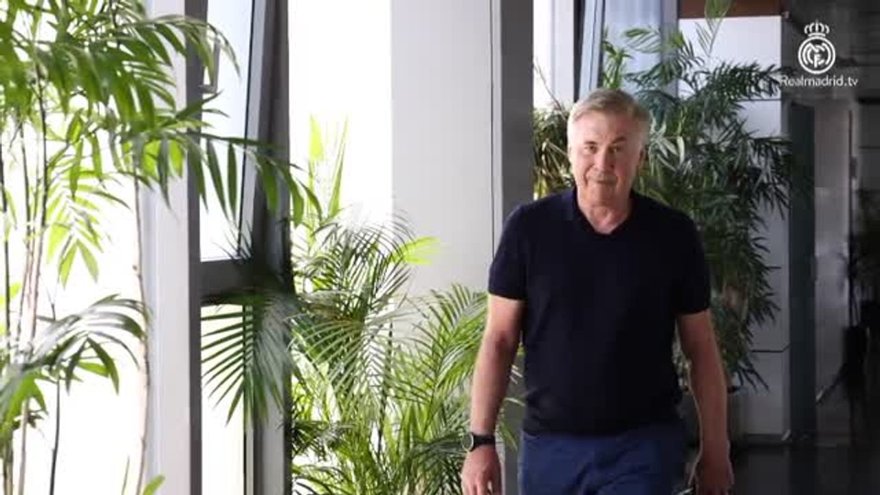 Ancelotti se anticipa al regreso de las vacaciones en el Real Madrid