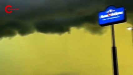 ABD'de gökyüzü 'yeşile' döndü