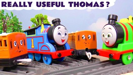 Thomas The Tank Engine Annie and Clarabel All Engines Go Toy Train Story - Cartoon for Kids Children