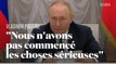Vladimir Poutine défie l'Otan dans un discours très dur