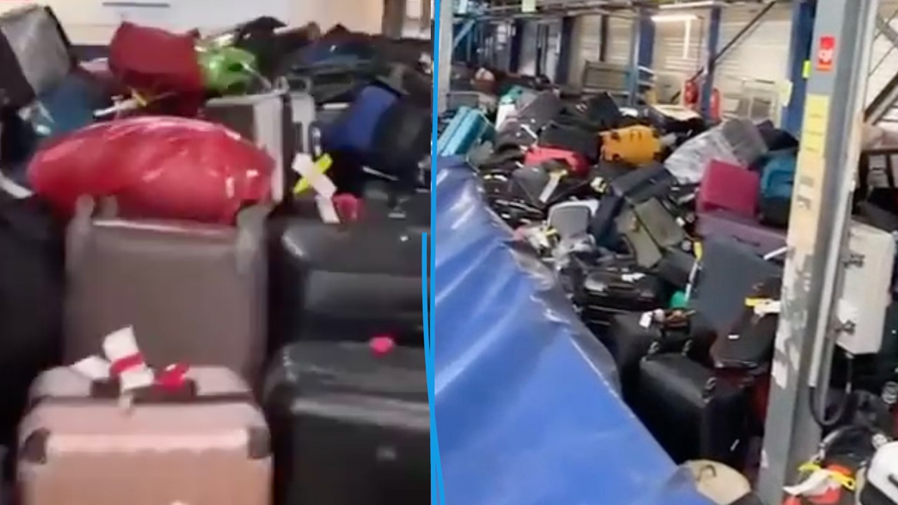 "En 17 ans je n'ai jamais vu ça" : 20 000 bagages bloqués dans les hangars de l'aéroport de Roissy
