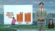 [날씨] 주말 내내 찜통더위 기승...모레 내륙 곳곳 소나기 / YTN