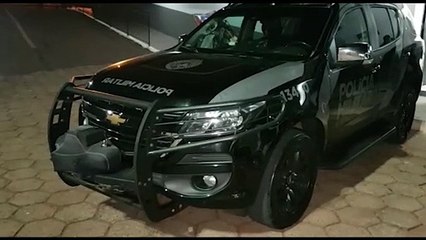 Choque prende suspeito e recupera televisor furtado de auto escola no Bairro Coqueiral