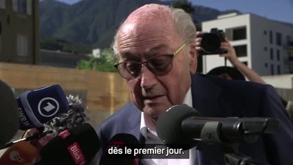 Justice - Blatter : "C'est la décision que nous attendions"