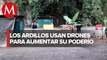 Los 'Ardillos' atacan comandancia con drones en Guerrero