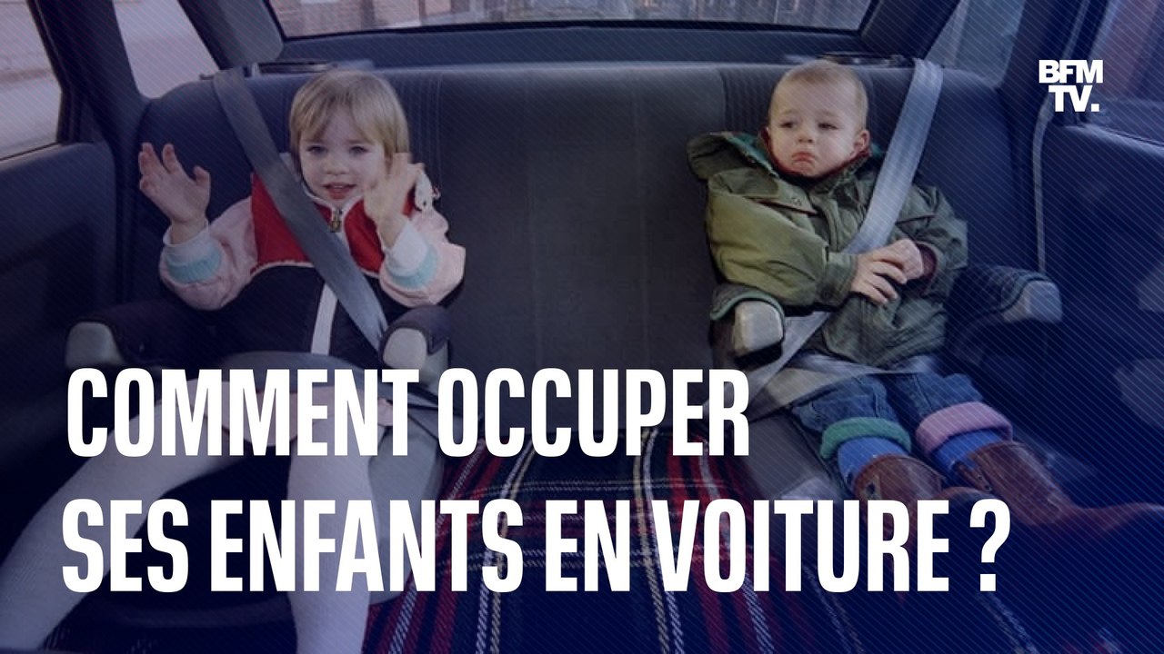 Comment occuper ses enfants pendant les longs trajets en voiture?