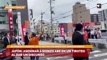 Japón: asesinan a Shinzo Abe en un tiroteo al dar un discurso