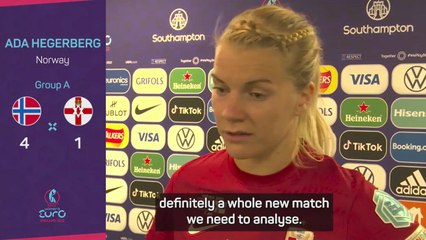 Hegerberg ready for 'different challenge' when Norway face England