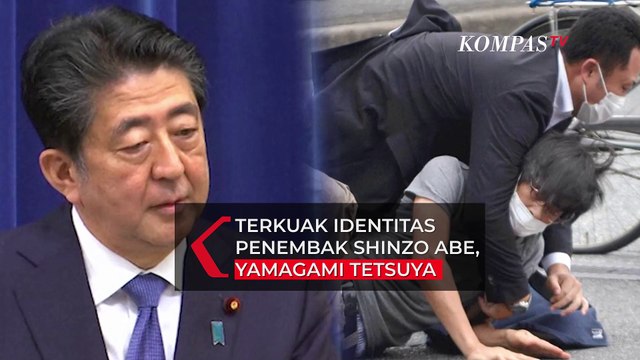 Identitas Penembak Shinzo Abe, Yamagami Tetsuya Eks Pasukan Angkatan Laut Jepang